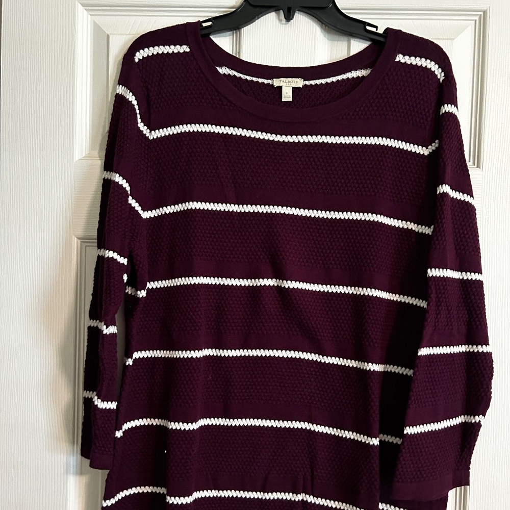 Talbot’s  stripe sweater